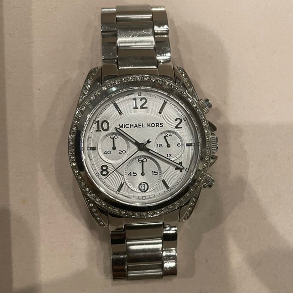 Silver Michael Kors watch